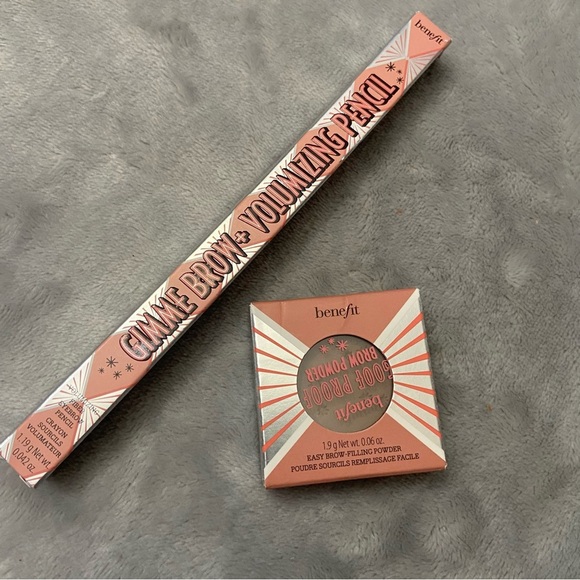New! Benefit gimme brow volumizing pencil goof proof powder 27616 - Picture 3 of 12